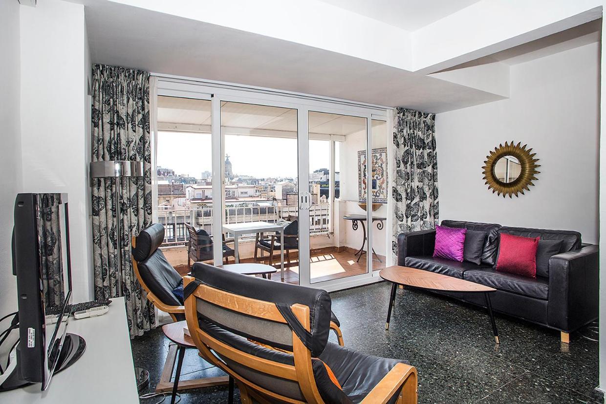 Apartamento The Gran Via Penthouse Barcelona Exterior foto