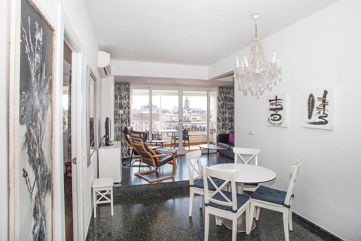 Apartamento The Gran Via Penthouse Barcelona Exterior foto